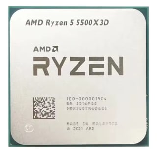 Processeur AMD Ryzen 5 5500X3D - 6C/12T, 4,0 GHz, 96 Mo cache 3D V-Cache à 161,04€