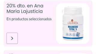 -20% de Dto Ana Maria Lajusticia.