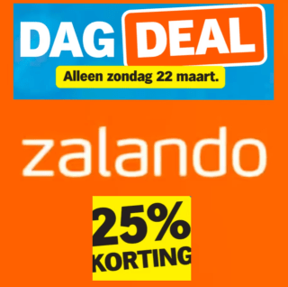 25% korting op een Zalando Cadeaukaart