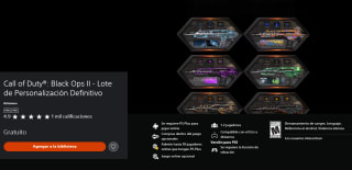 Call of Duty: Black Ops II - Lote de Personalización Definitivo Gratis | PlayStation