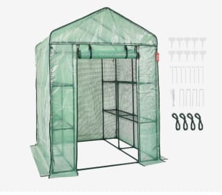 VEVOR Invernadero de Jardín (141x141x200 cm) por 54,05€