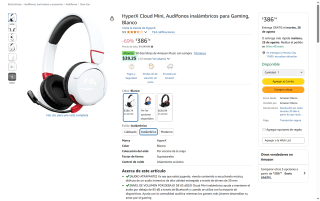 Audífonos HyperX Cloud Mini por $387 | Oferta Amazon