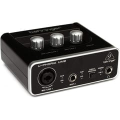 Behringer UM2 - Interfaz de audio USB 2x2 Audiophile por 17.99€