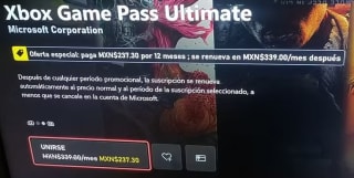 Xbox Game Pass Ultimate por $237 | Oferta Seleccionados