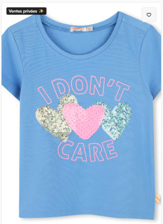 TEE-SHIRT Billieblush à 16,10€