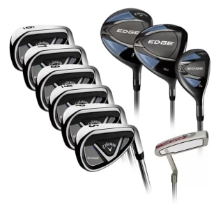 Callaway Edge 10-Piece Steel Golf Club Set - Right Handed Cloak
