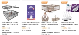 €20 korting op geselecteerde baby/kids artikelen bij Amazon