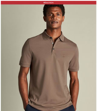 Polo en piqué - Camel à 29,95€