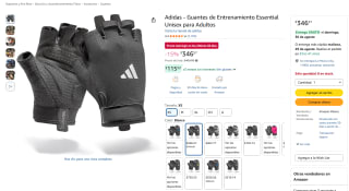 Adidas - Guantes de Entrenamiento Essential Unisex para Adultos por $347 en Amazon