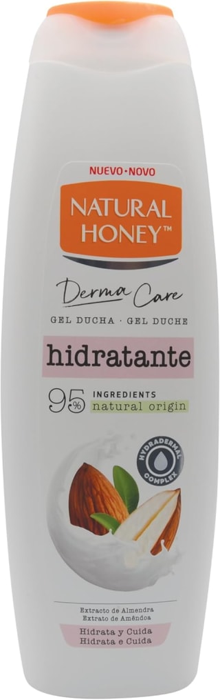 2 botes Natural Honey aceite almendras dulce Gel de ducha 650 ml por 2.98€