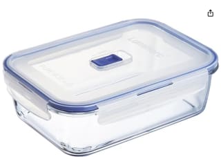 Récipient rectangulaire Luminarc Pure Box - Verre, hermétique, 197cl à 9,85€