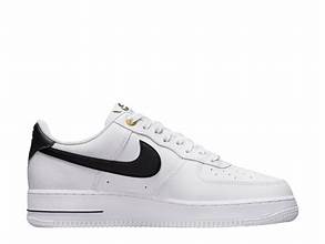 Nike Air Force 1 '07 LV8 Trainers White/Black with SAVE25 Code for £61.87