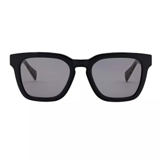 AllSaints Men's Sai Phoenix UV Protection Wayfarer Sunglasses, Crystal Grey