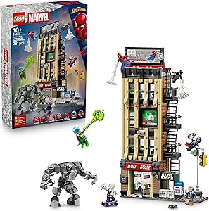 LEGO Marvel Spider-Man vs. Mysterio: de Daily Bugle 76342 voor €68,99 bij Amazon