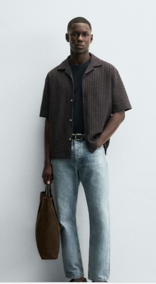Chemise Seersucker confort à 9,99€