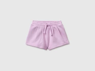 Pantalones cortos de polar lila por 7.75€
