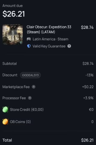 Clair Obscur: Expedition 33 (Steam) por $540 | Game Boost