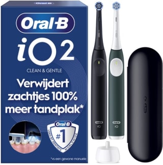 Oral-B Elektrische tandenborstel iO2 Duo voor €59,99 bij Bol