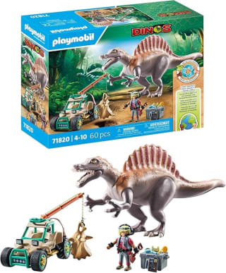 PLAYMOBIL Dinos Spinosaurus aanval 71820 voor €38,59 bij Amazon