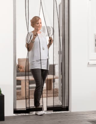 Mosquitera para puertas por solo 4.99€ en Aldi