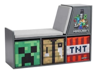 MINECRAFT Banc de lecture et étagère à livres à 129,99€