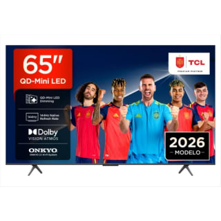 TV MiniLED 65" TCL 65P8L con IA, 4K UHD, 144 Hz por 509,15€ en Carrefour