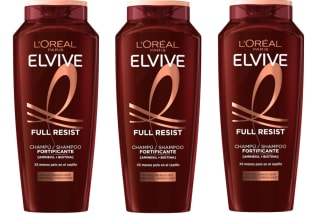 3 x 400ml de L'Oréal París ELVIVE FULL RESIST Champú Fortificante por 8.16€