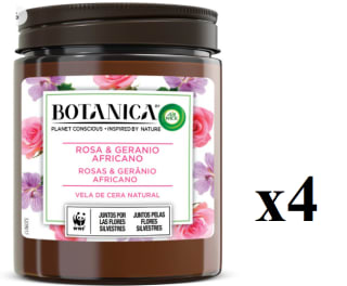 4 Unidades de Botanica by Air Wick - Vela Aromática Perfumada por 11.96€