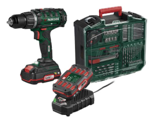Parkside Set de atornilladora taladradora recargable 20 V por 54.99€