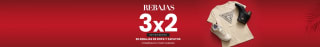 Rebajas de 3x2 por tiempo limitado