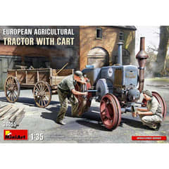 MiniArt MIN38055 Tractor agrícola europeo escala 1:35 con carro por 36.99€