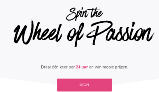 Wheel of passion met diverse kortingen bij Hunkemöller