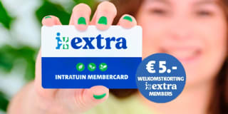 Intratuin Extra: gratis aanmelden en direct €5 korting bij Intratuin