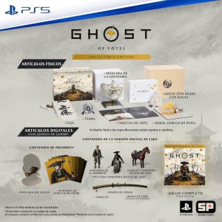 Ghost of Yotei - Collector's Edition - PS5 por $2,999 en Amazon