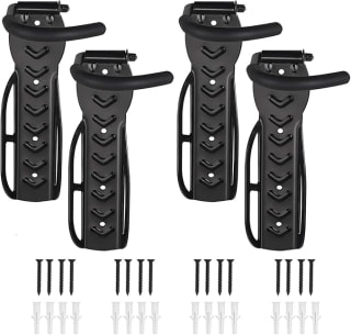 Justech 4PCs soportes de pared para bicicleta por 12,79€ en Amazon