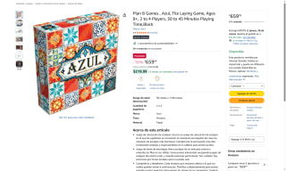 Juego de Mesa Azul Plan B Games por $660 | Amazon