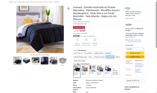 Edredón Linenspa Matrimonial por $471 | Oferta Amazon