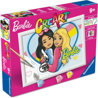 Ravensburger CreArt junior Barbie‑Duo (schilderen op nummer) voor €5,59 bij Bol