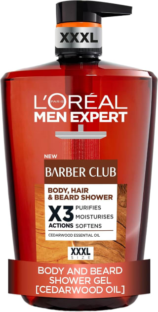 L'Oréal Paris Men Expert Shower Gel Barber Club XXXL 1L Pump for £5.99 at Amazon