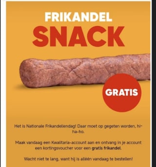 gratis frikandel (@kwalitaria)