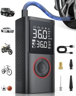 Powools ATJ-006 gonfleur pneus 150 PSI pour 21,99€ chez Amazon