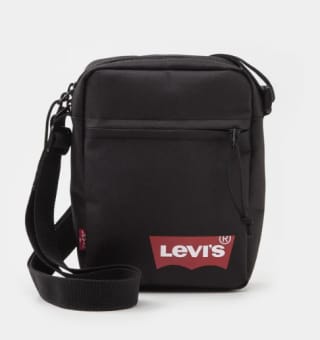 Bolso de hombro 'Small Banana Sling - Wordmark' LEVI'S ® en Negro