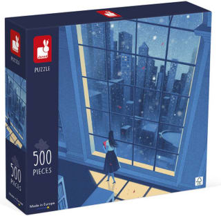 Janod Kidult puzzel 'De blauwe nacht' (500 stukjes) voor €4,79 bij Bol