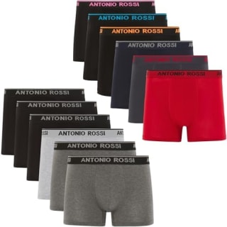 ANTONIO ROSSI (12-Pack) heren hipsters voor €7,26 bij Amazon