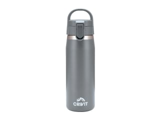 CRIVIT Grey Stainless Steel Drinks Bottle for £3.39 at Lidl