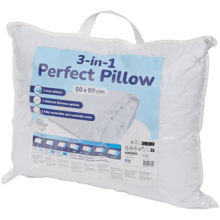 Almohada 3 en 1 50x60 cm | 4 piezas por 7.95€ (tiendas físicas)