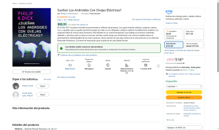 Sueñan Los Androides Con Ovejas Eléctricas? por $318 | Amazon