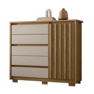 Zapatero Vekkahome Dueto 5 Cajones Café Beige por $189.990 en ABC Chile