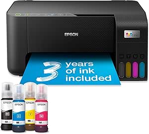 Epson EcoTank ET-2860 Wi-Fi Printer with Cashback & Warranty for £135.41
