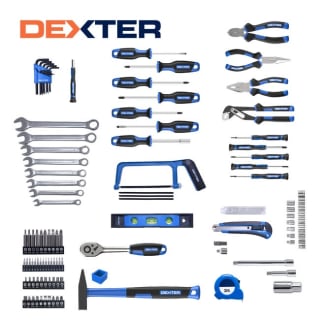 Composition d'outils 118 pièces DEXTER pour 44,90€ chez Leroy Merlin